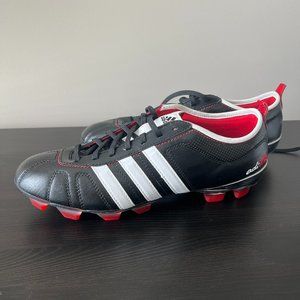 BRAND NEW- Adidas adiPURE IV TRX FG Soccer Cleats- Mens 9.5- Black & Red